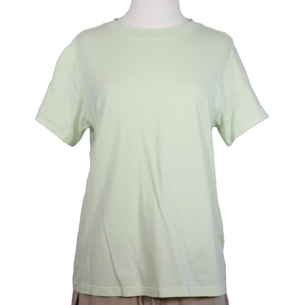 Lululemon Women's Medium Light Lime Green T-Shirt Crew Neck Short Sleeve Top